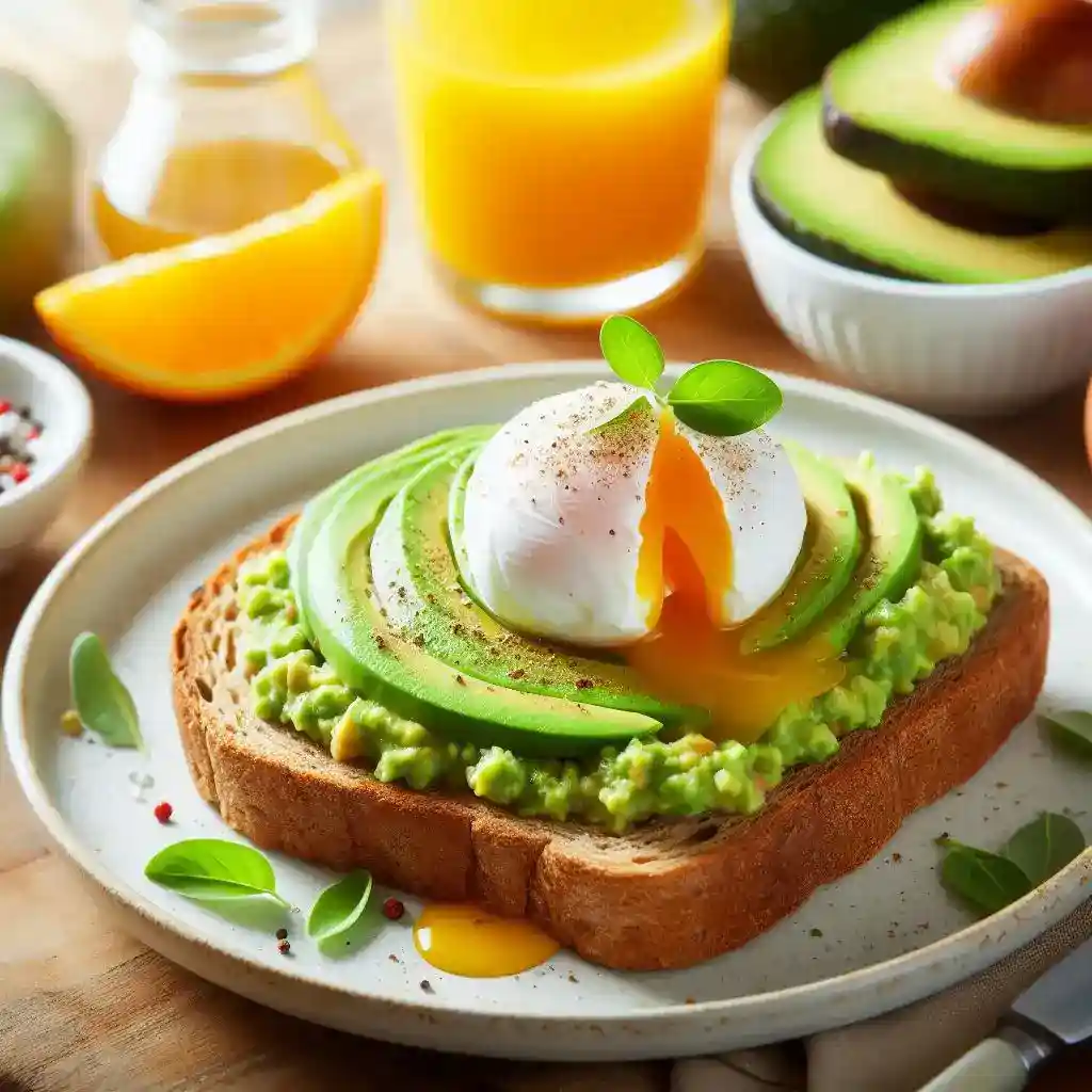 Avocado Toast with Poached Eggs